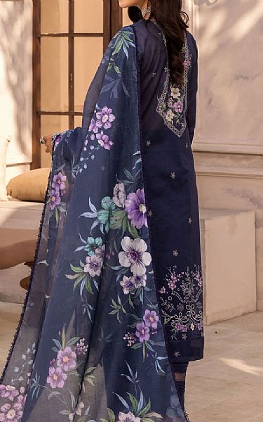Motifz Navy Lawn Suit | Pakistani Lawn Dress in USA- Image 2