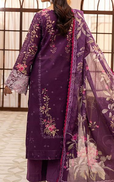 Motifz Purple Lawn Suit | Pakistani Lawn Dress in USA- Image 2