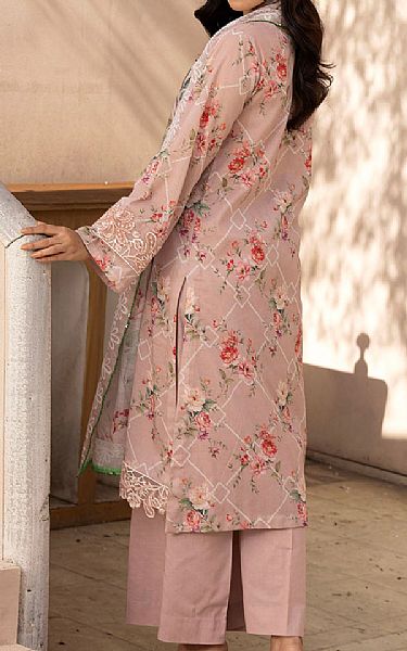 Motifz Dusty Pink Lawn Suit | Pakistani Lawn Dress in USA- Image 2