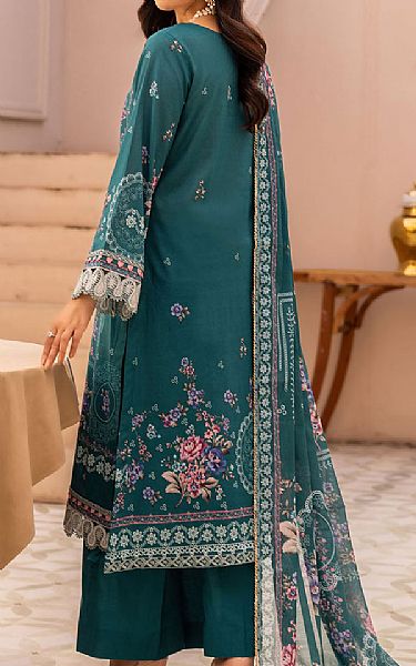 Motifz Teal Lawn Suit | Pakistani Lawn Dress in USA- Image 2
