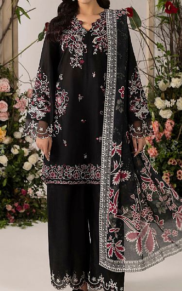 Motifz Black Lawn Suit | Pakistani Lawn Dress in USA- Image 1