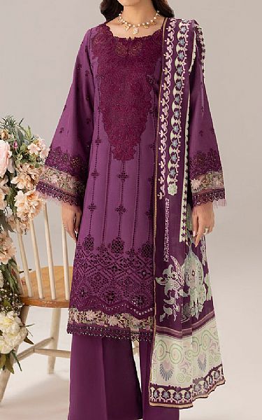 Motifz Purple Lawn Suit | Pakistani Lawn Dress in USA- Image 1