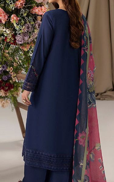 Motifz Navy Blue Lawn Suit | Pakistani Lawn Dress in USA- Image 2