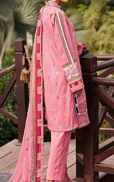 Motifz Pink Lawn Suit | Pakistani Lawn Dress in USA- Image 2