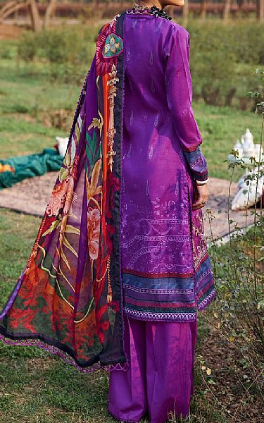 Motifz Violet Lawn Suit | Pakistani Lawn Dress in USA- Image 2