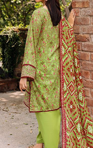 Motifz Green Lawn Suit | Pakistani Lawn Dress in USA- Image 2
