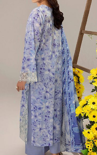 Motifz Cloudy Blue Lawn Suit | Pakistani Lawn Dress in USA- Image 2