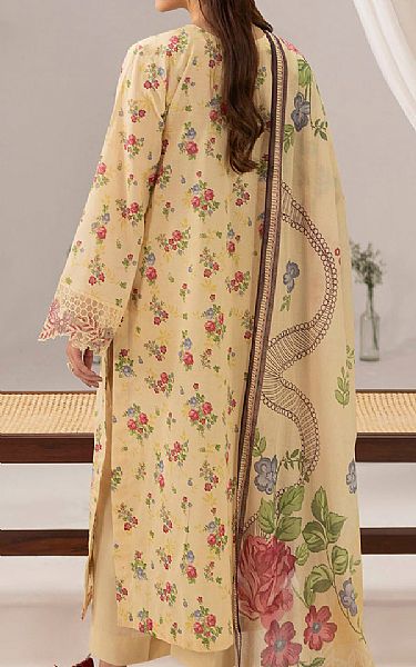 Motifz Cream Lawn Suit | Pakistani Lawn Dress in USA- Image 2