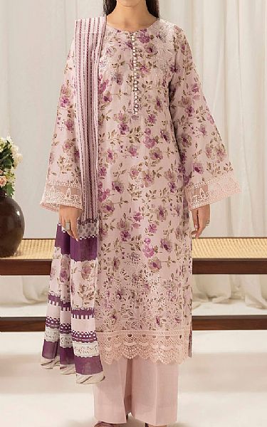 Motifz Oyster Pink Lawn Suit | Pakistani Lawn Dress in USA- Image 1
