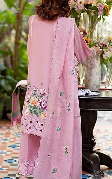 Mushq Pink Lawn Suit | Pakistani Lawn Dress in USA- Image 2