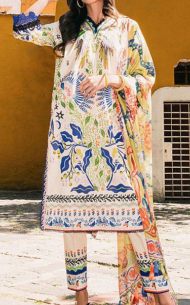 Mushq Multicolor Lawn Suit | Pakistani Lawn Dress in USA- Image 1