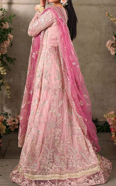 Mushq Pink Chiffon Suit | Pakistani Embroidered Chiffon Dresses USA- Image 2
