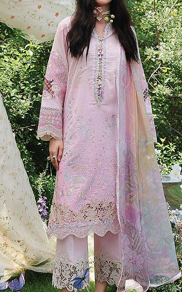Mushq Lilac Lawn Suit | Pakistani Lawn Dress in USA- Image 1