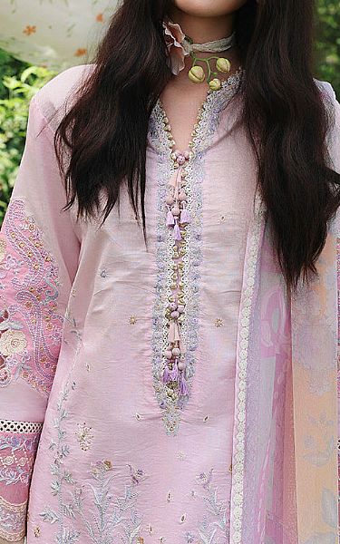 Mushq Lilac Lawn Suit | Pakistani Lawn Dress in USA- Image 2