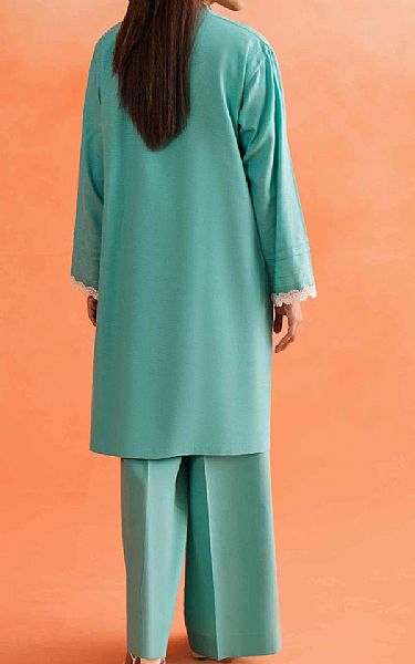 Nishat Aqua Dobby Suit (2 pcs) | Pakistani Lawn Suits- Image 2