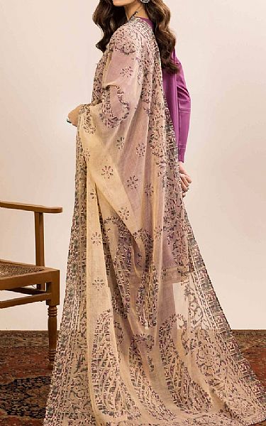 Nishat Mauve Cambric Suit | Pakistani Lawn Suits- Image 2