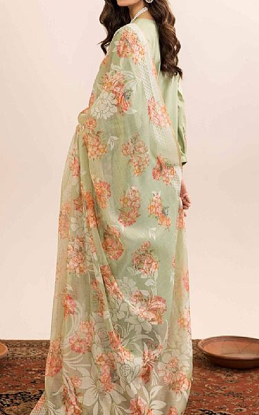 Nishat Pixie Green Jacquard Suit | Pakistani Lawn Suits- Image 2