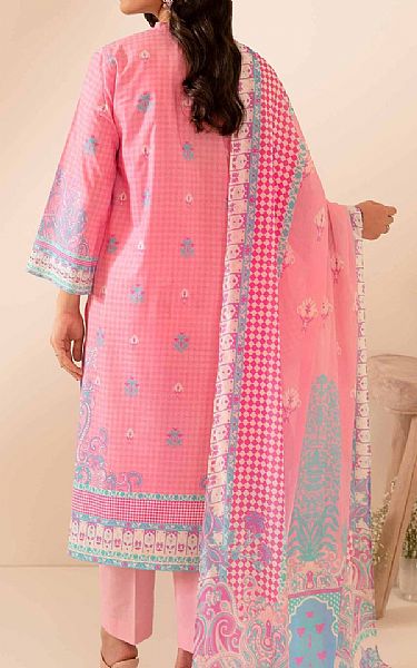 Nishat Soft Pink Lawn Suit | Pakistani Lawn Suits- Image 2