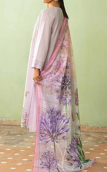 Nishat Lilac Cambric Suit | Pakistani Lawn Suits- Image 2