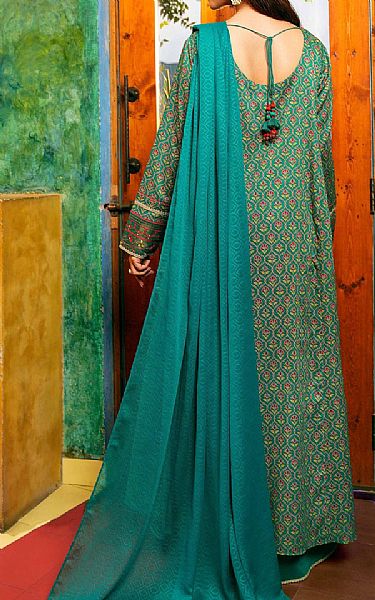 Nishat Green Lawn Suit | Pakistani Lawn Suits- Image 2