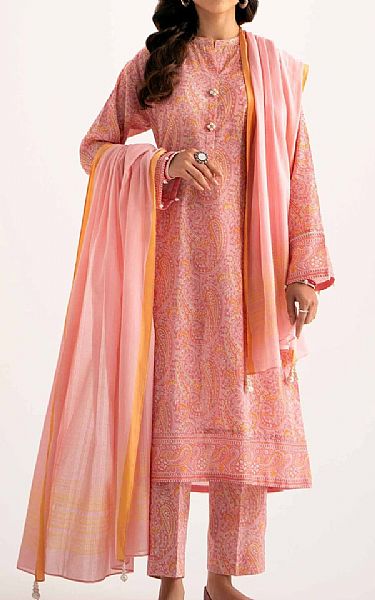 Nishat Oriental Pink Lawn Suit | Pakistani Lawn Suits- Image 1