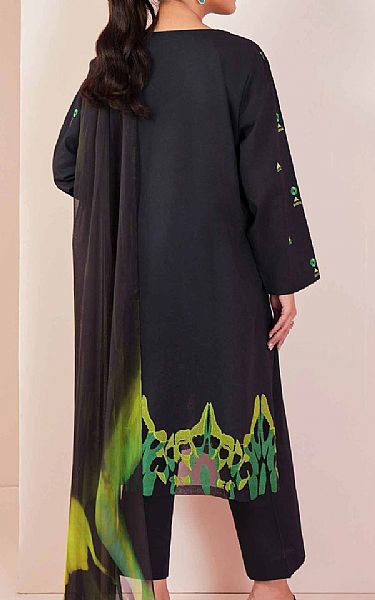 Nishat Black Cambric Suit | Pakistani Lawn Suits- Image 2