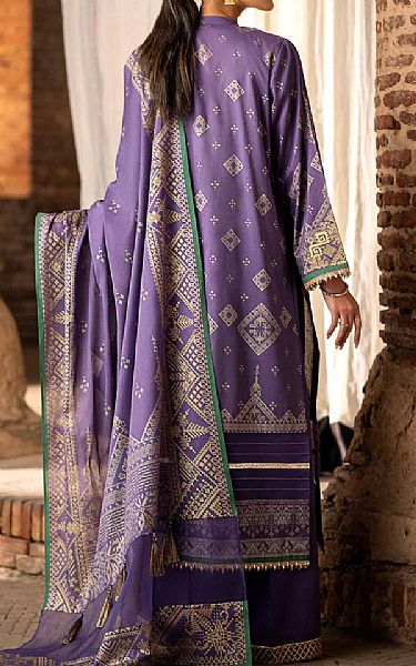 Nishat Lilac Lawn Suit | Pakistani Lawn Suits- Image 2