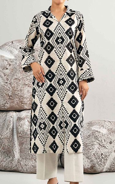 Nishat Black Lawn Suit (2 pcs) | Pakistani Lawn Dress in USA- Image 1
