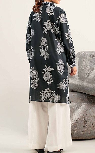 Nishat Black Lawn Suit (2 pcs) | Pakistani Lawn Dress in USA- Image 2