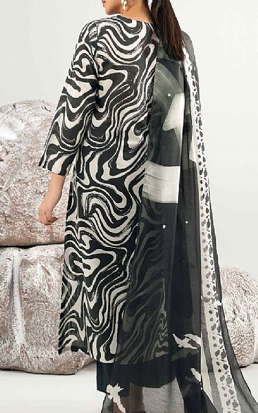 Nishat Black Lawn Suit (2 pcs) | Pakistani Lawn Dress in USA- Image 2