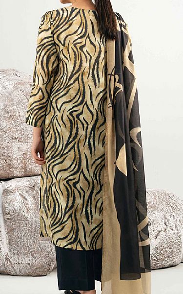 Nishat Ivory/Black Lawn Suit (2 pcs) | Pakistani Lawn Dress in USA- Image 2