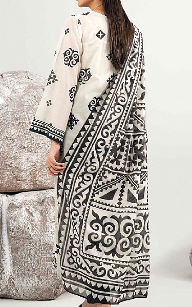 Nishat White Lawn Suit (2 pcs) | Pakistani Lawn Dress in USA- Image 2