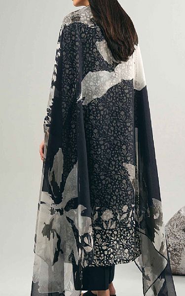 Nishat Black Lawn Suit (2 pcs) | Pakistani Lawn Dress in USA- Image 2