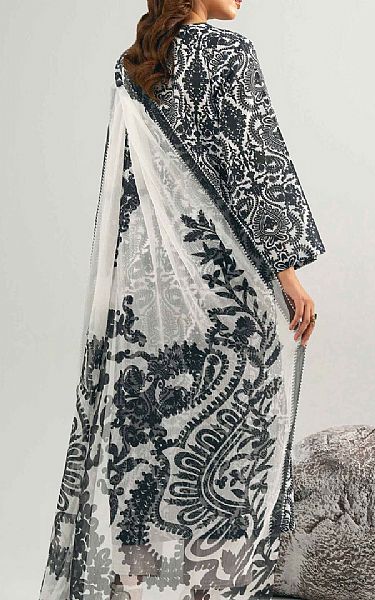 Nishat Black Lawn Suit (2 pcs) | Pakistani Lawn Dress in USA- Image 2