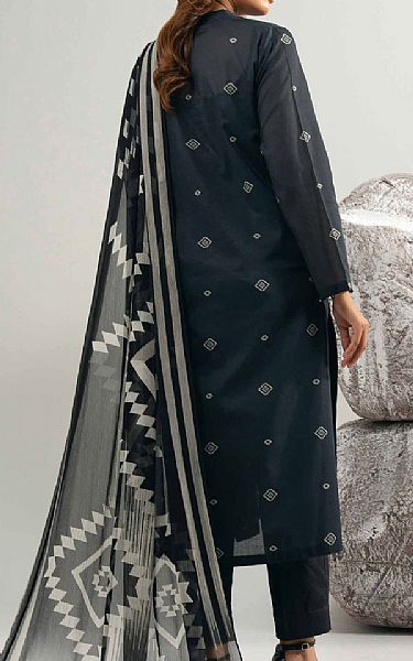 Nishat Black Lawn Suit (2 pcs) | Pakistani Lawn Dress in USA- Image 2