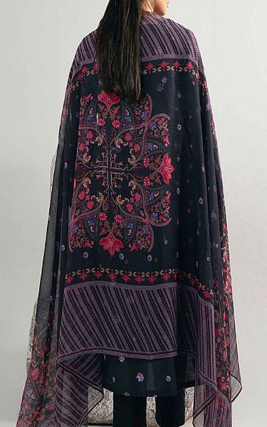 Nishat Black Lawn Suit (2 pcs) | Pakistani Lawn Dress in USA- Image 2