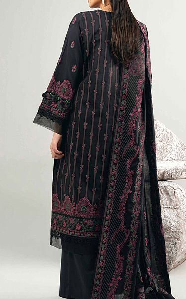 Nishat Black Jacquard Suit | Pakistani Lawn Dress in USA- Image 2