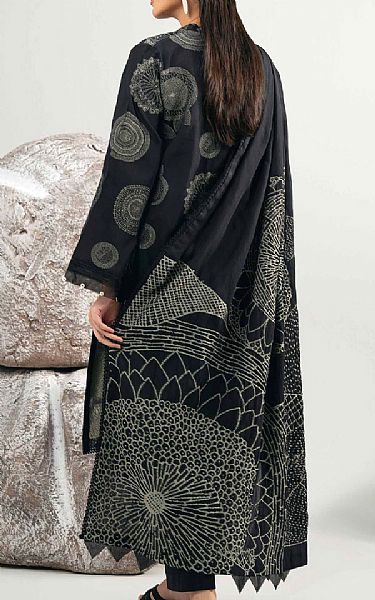 Nishat Black Jacquard Suit | Pakistani Lawn Dress in USA- Image 2