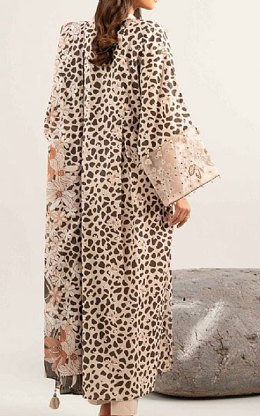 Nishat Ivory Lawn Suit | Pakistani Lawn Dress in USA- Image 2