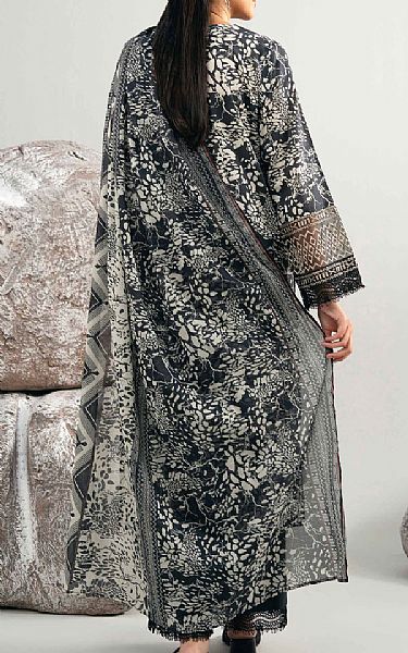 Nishat Black Lawn Suit | Pakistani Lawn Dress in USA- Image 2