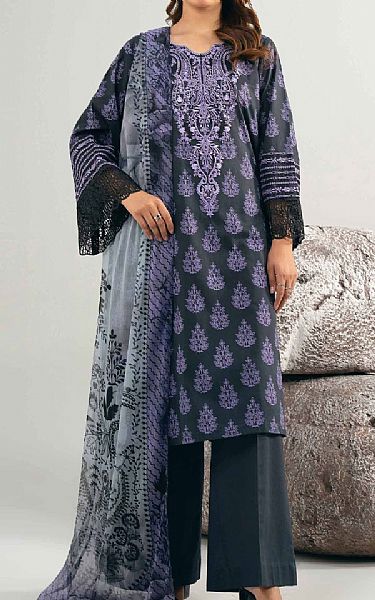 Nishat Black Cambric Suit | Pakistani Lawn Dress in USA- Image 1