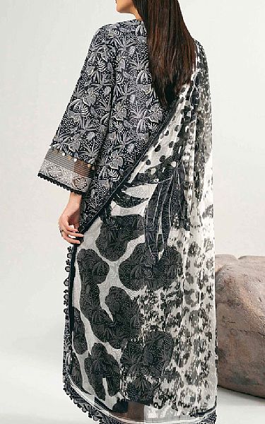 Nishat Black Lawn Suit | Pakistani Lawn Dress in USA- Image 2