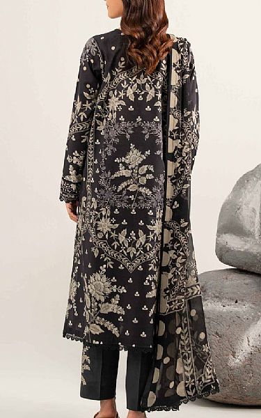 Nishat Black Cambric Suit | Pakistani Lawn Dress in USA- Image 2