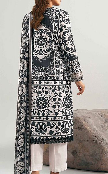 Nishat Black Cambric Suit | Pakistani Lawn Dress in USA- Image 2