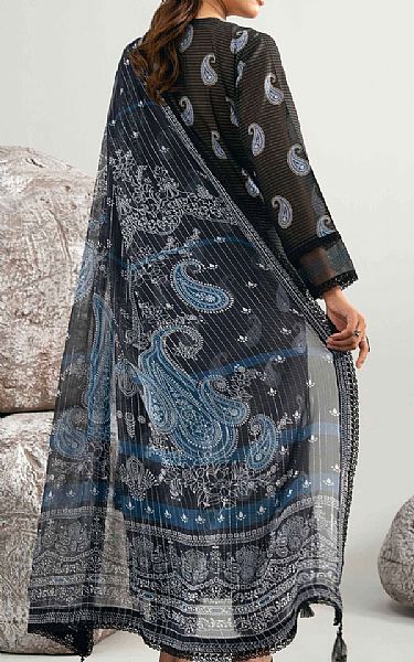 Nishat Black Lawn Suit | Pakistani Lawn Dress in USA- Image 2