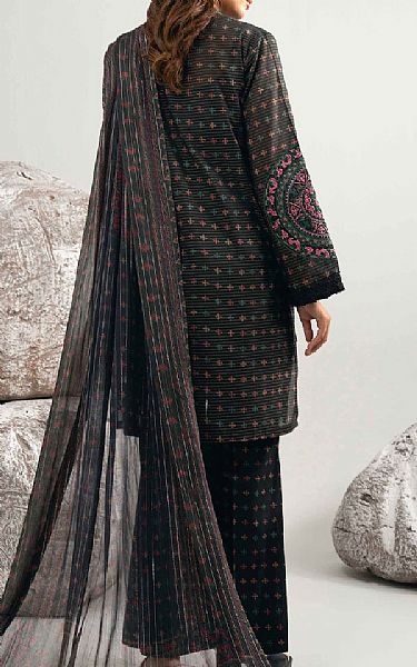 Nishat Black Lawn Suit | Pakistani Lawn Dress in USA- Image 2
