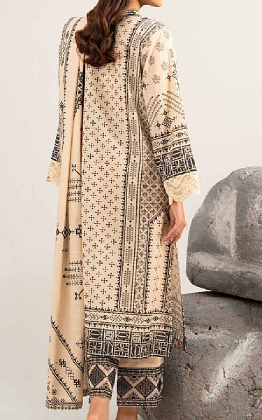 Nishat Ivory/Black Lawn Suit | Pakistani Lawn Dress in USA- Image 2