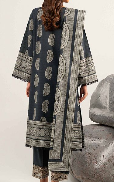 Nishat Black Lawn Suit | Pakistani Lawn Dress in USA- Image 2