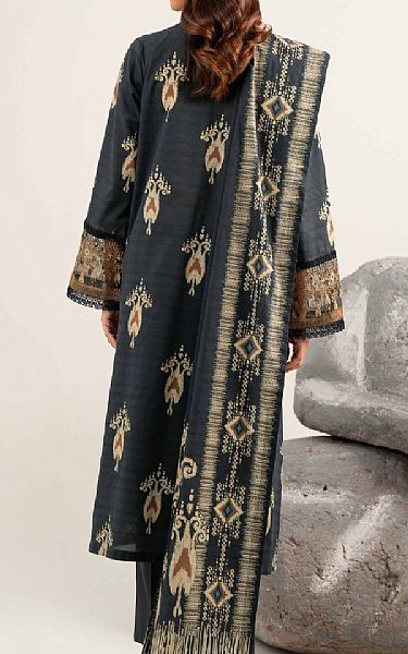 Nishat Black Lawn Suit | Pakistani Lawn Dress in USA- Image 2