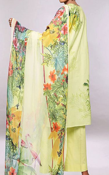 Nishat Cream Lawn Suit | Pakistani Dresses in USA- Image 2